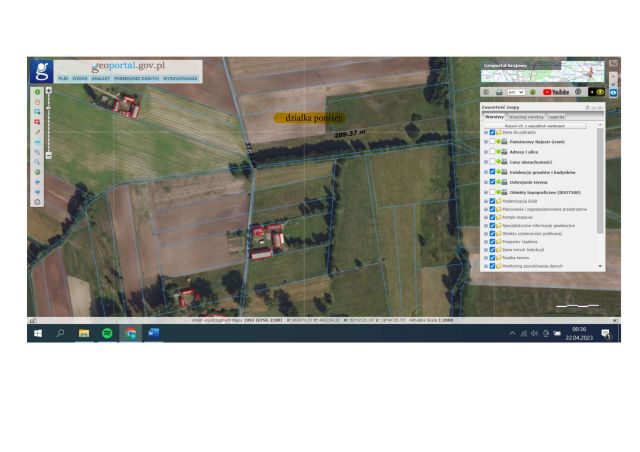 Działka rolno-budowlana Wilamów. Zdjęcie 3