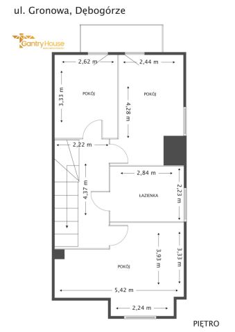 bliźniak, 4 pokoje Dębogórze, ul. Gronowa. Zdjęcie 33