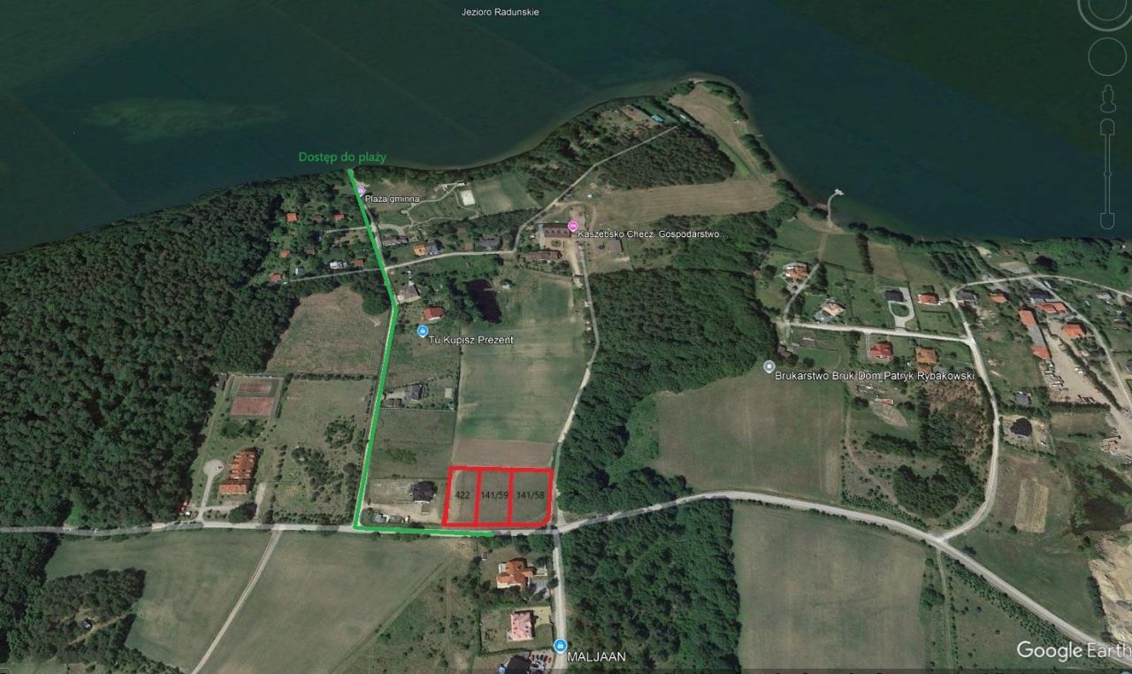 Działka budowlana Sznurki. Zdjęcie 2