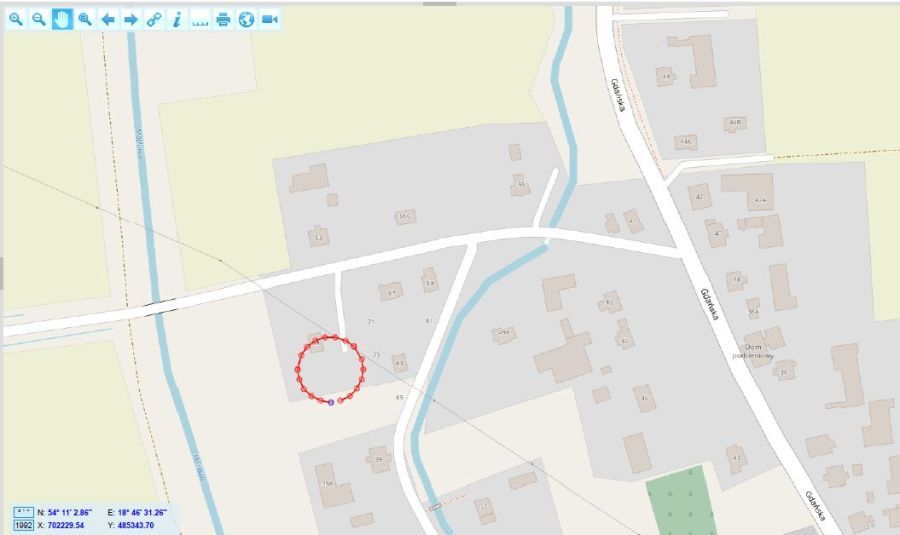 Działka budowlana Krzywe Koło. Zdjęcie 3