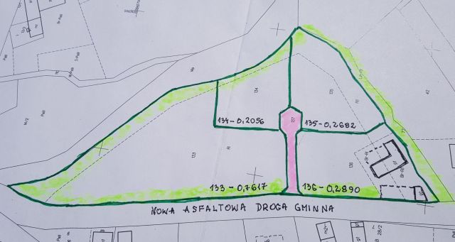 Działka budowlana Stawiska, Stawiska. Zdjęcie 1