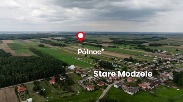 Działka budowlana Stare Modzele. Zdjęcie 3