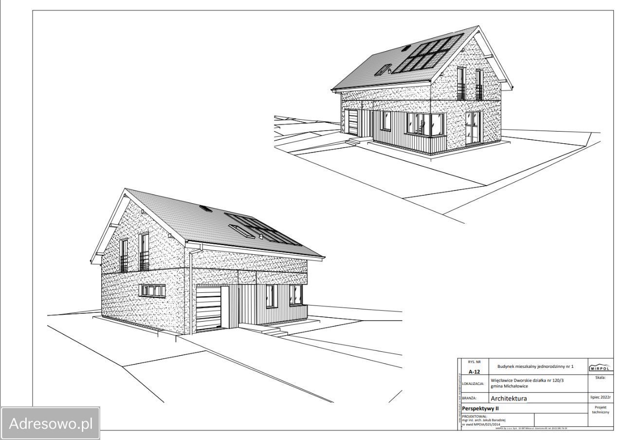 dom wolnostojący, 4 pokoje Więcławice Dworskie. Zdjęcie 8