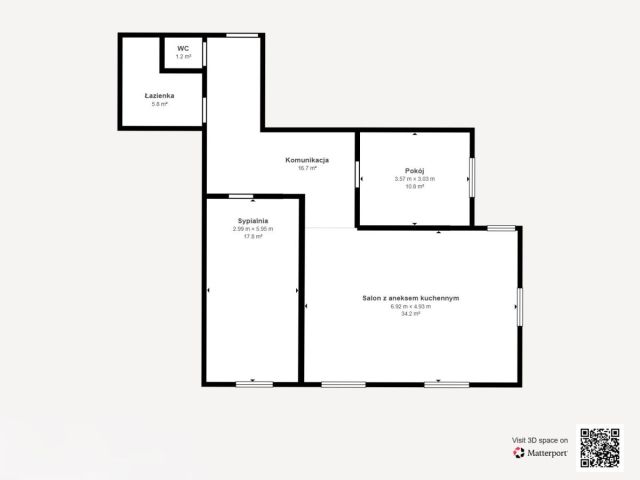 Mieszkanie 3-pokojowe Łódź Julianów, ul. gen. Józefa Bema. Zdjęcie 15