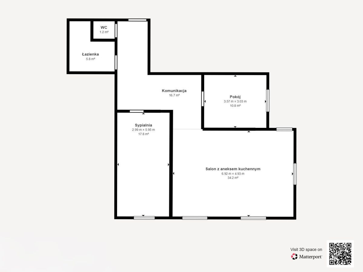 Mieszkanie 3-pokojowe Łódź Julianów, ul. gen. Józefa Bema. Zdjęcie 15