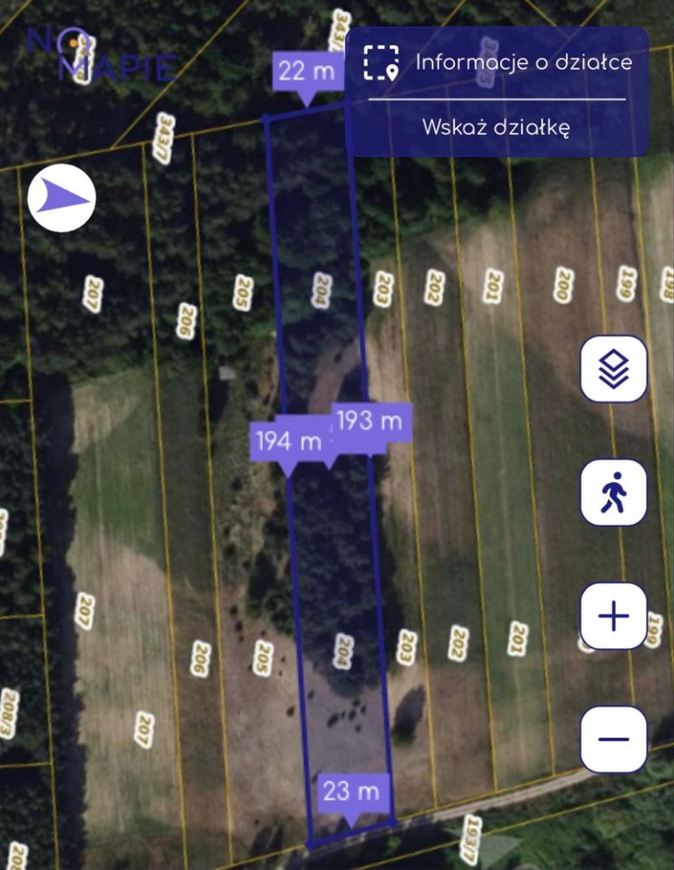 Działka rolna Mysiakowiec. Zdjęcie 2