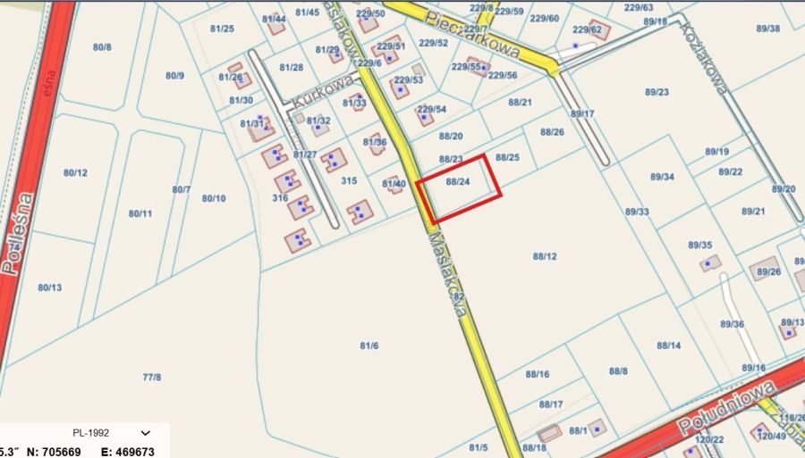 Działka budowlana Jagatowo, ul. Maślakowa. Zdjęcie 9