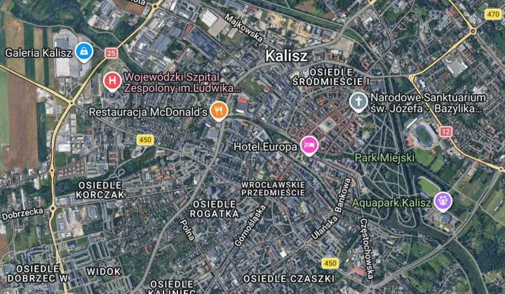 Mieszkanie 1-pokojowe Kalisz Centrum, ul. Tadeusza Kościuszki