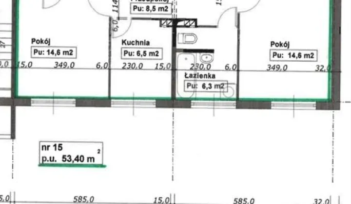 Mieszkanie 2-pokojowe Katowice Brynów, ul. Załęska