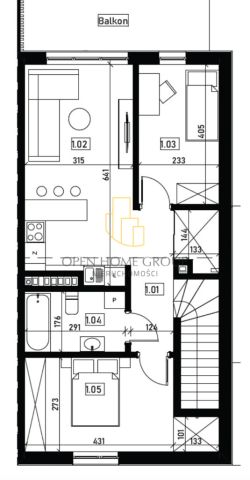 Mieszkanie 3-pokojowe Święta Katarzyna. Zdjęcie 2