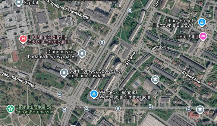 Mieszkanie 1-pokojowe Kielce Centrum, ul. Jagiellońska