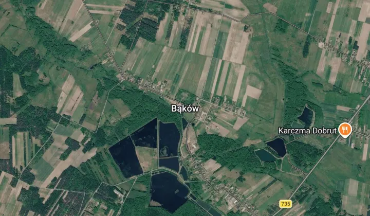 Działka rolno-budowlana Bąków, Bąków