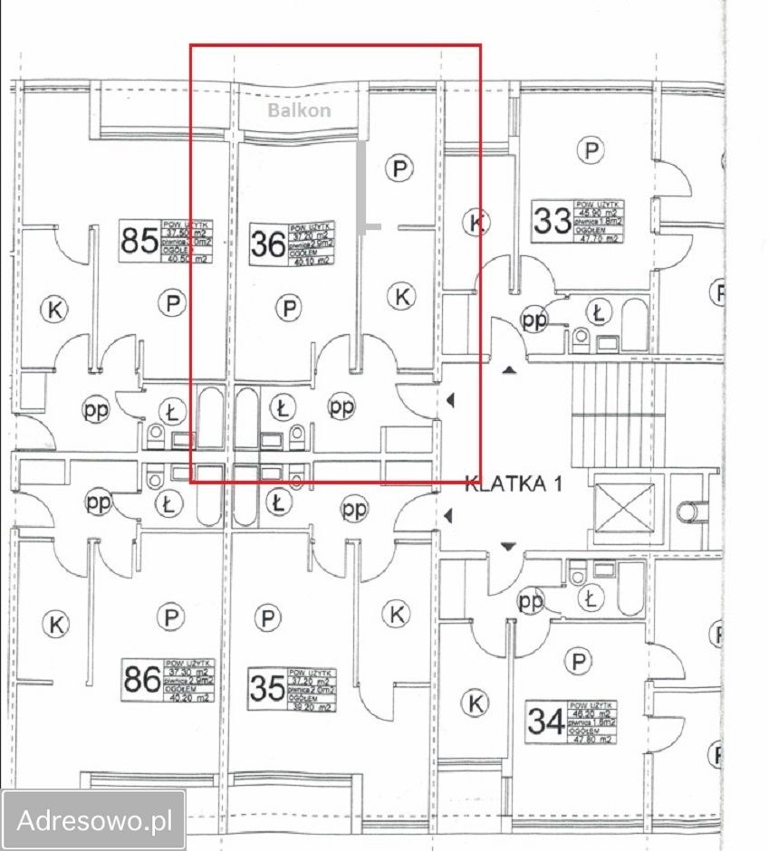 Mieszkanie 2-pokojowe Warszawa Mokotów, ul. Giordana Bruna. Zdjęcie 12
