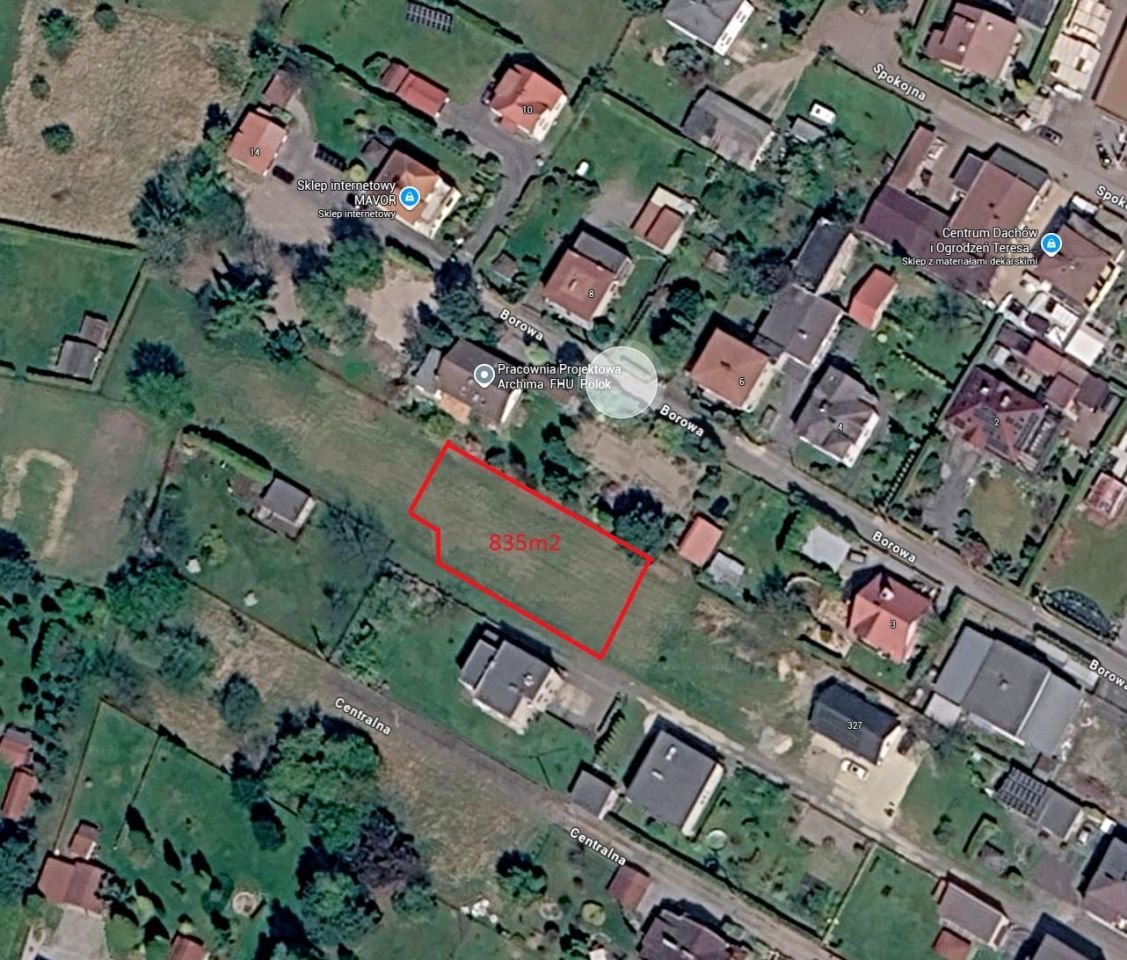 Działka budowlana Orzesze Zawiść, ul. Centralna. Zdjęcie 2