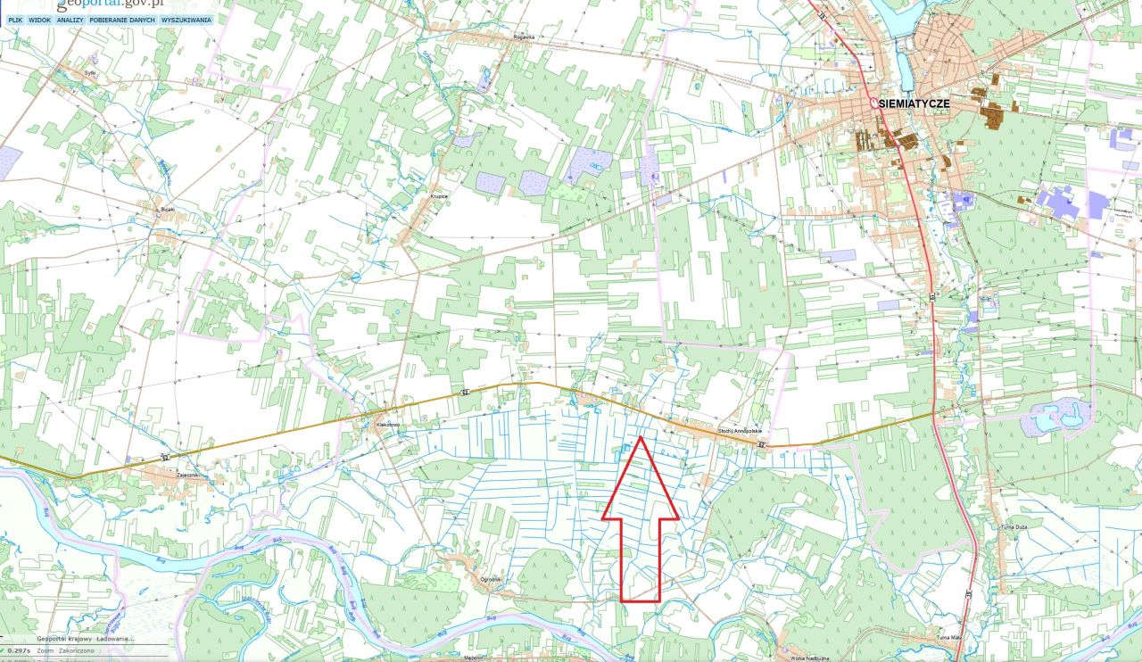Działka rolna Słochy Annopolskie, Słochy Annopolskie. Zdjęcie 2