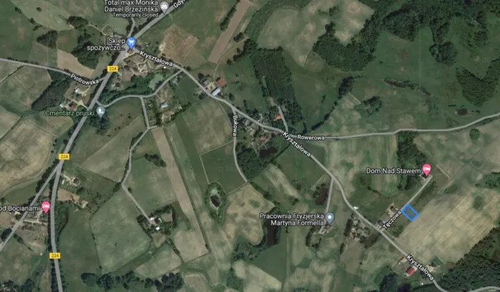 Działka budowlana Grabowska Huta, ul. Tęczowa