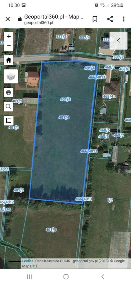 Działka rolno-budowlana Mokra Wieś Zalesie. Zdjęcie 2
