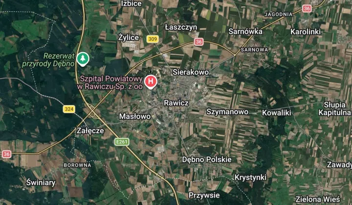 Działka rod Rawicz