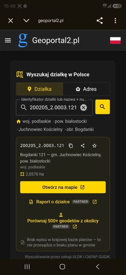 Działka rolna Bogdanki. Zdjęcie 4