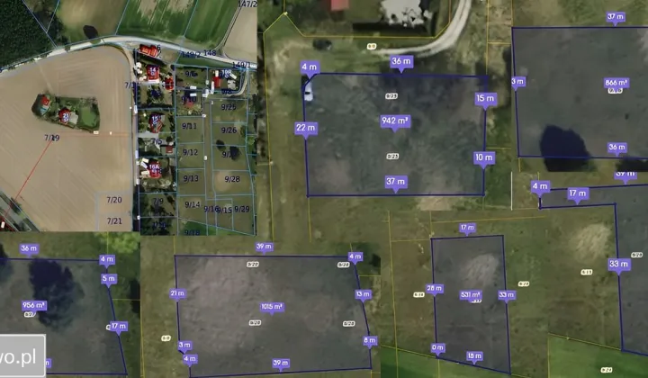 Działka budowlana Laski Małe