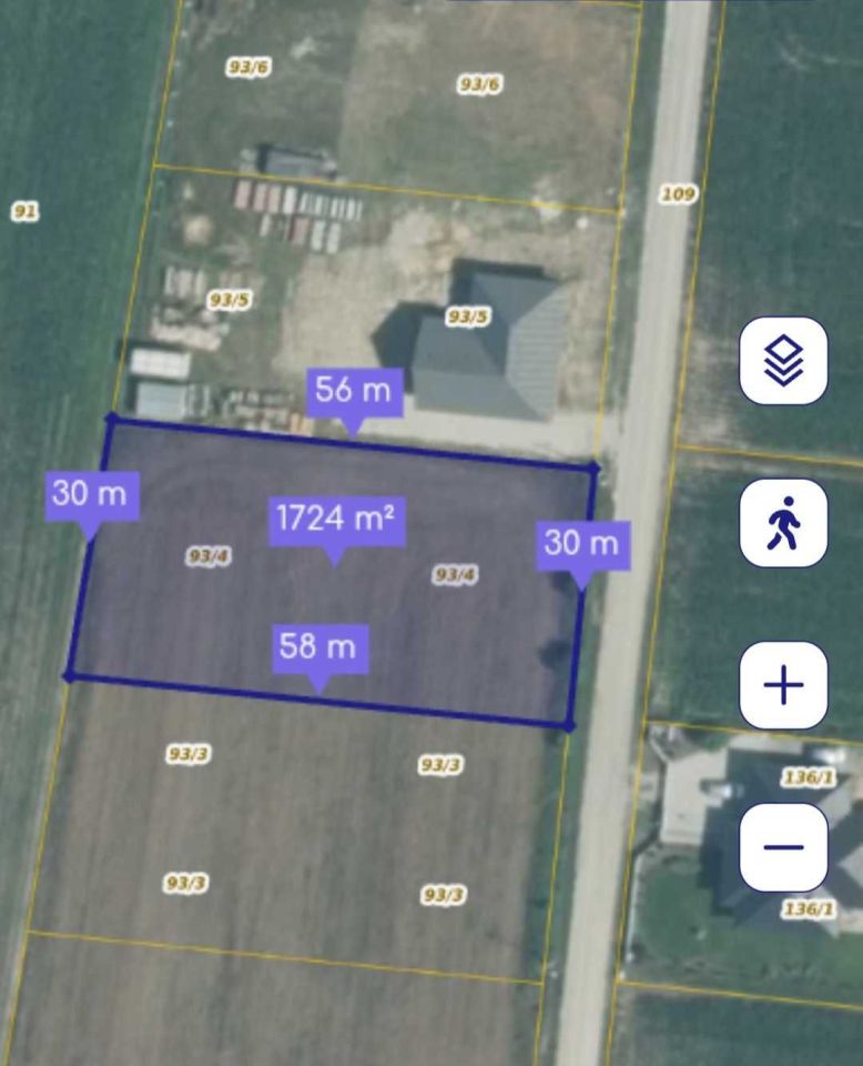 Działka budowlana Uciechów, ul. Leśna. Zdjęcie 5