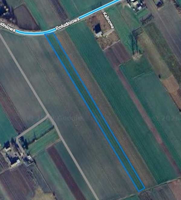 Działka rolno-budowlana Olszanka, ul. Południowa. Zdjęcie 3