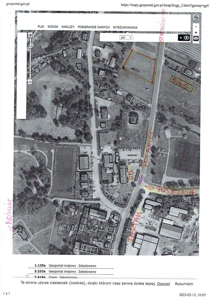 Działka inwestycyjna Rytwiany. Zdjęcie 4