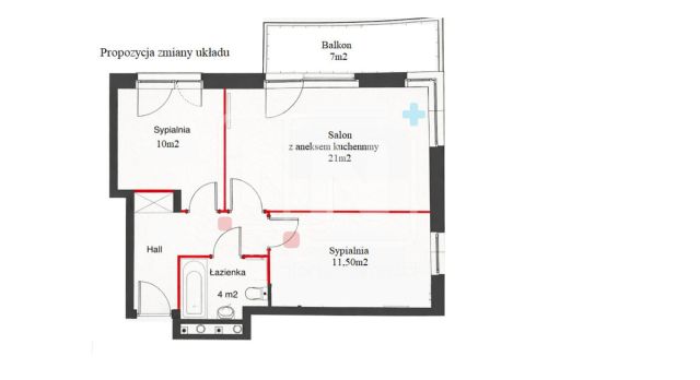 Mieszkanie 2-pokojowe Warszawa Mokotów, ul. Cybernetyki. Zdjęcie 5
