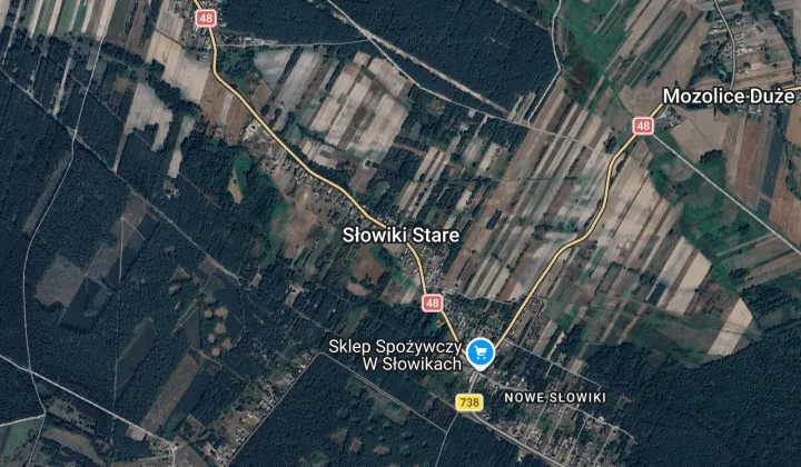 Działka rolno-budowlana Stare Słowiki Nowe Słowiki