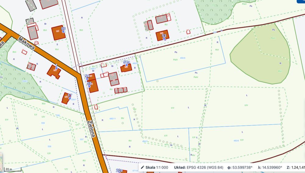 Działka rolno-budowlana Dębostrów, ul. Zielona. Zdjęcie 5