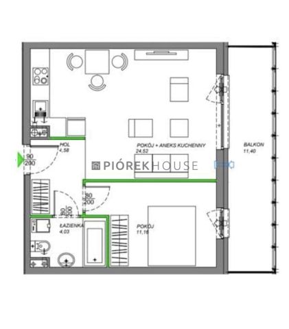 Mieszkanie 2-pokojowe Warszawa Białołęka, ul. Mochtyńska. Zdjęcie 17