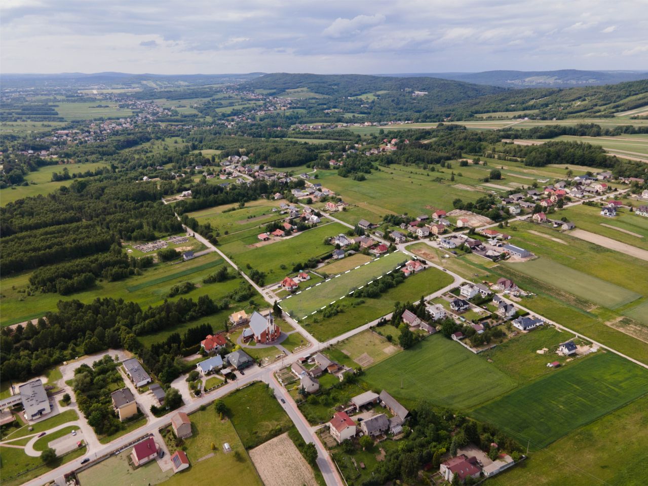 Działka budowlana Bęczków Stara Wieś, ul. Spokojna. Zdjęcie 2