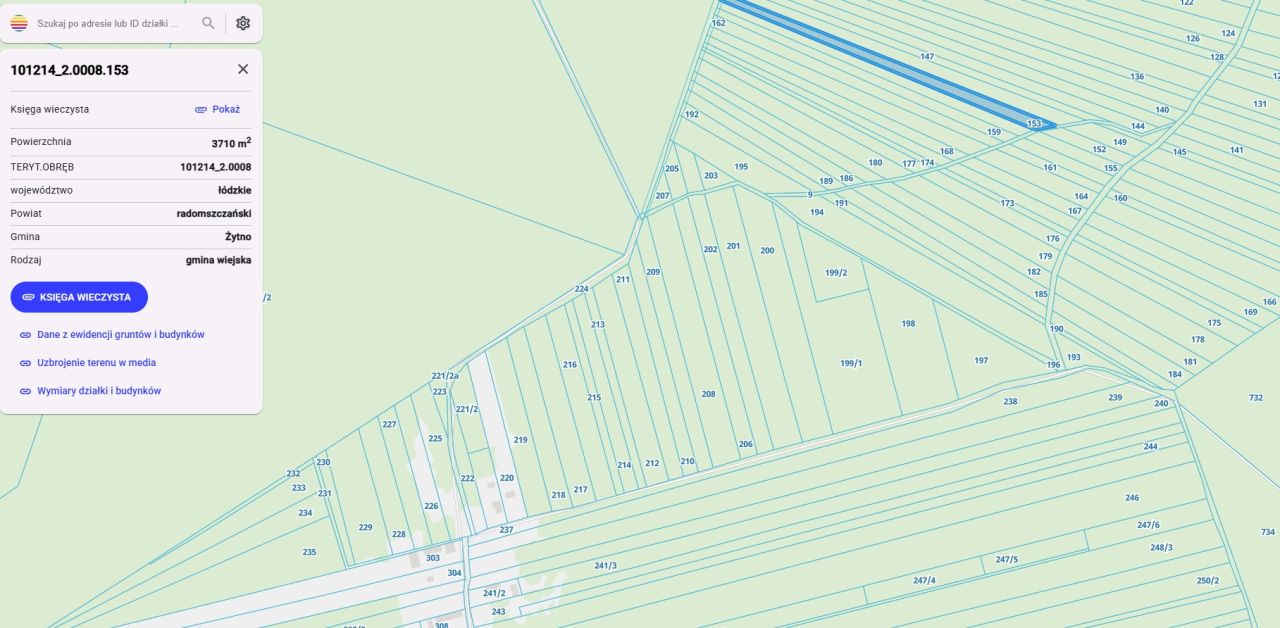 Działka rolna Ewina, Ewina. Zdjęcie 3