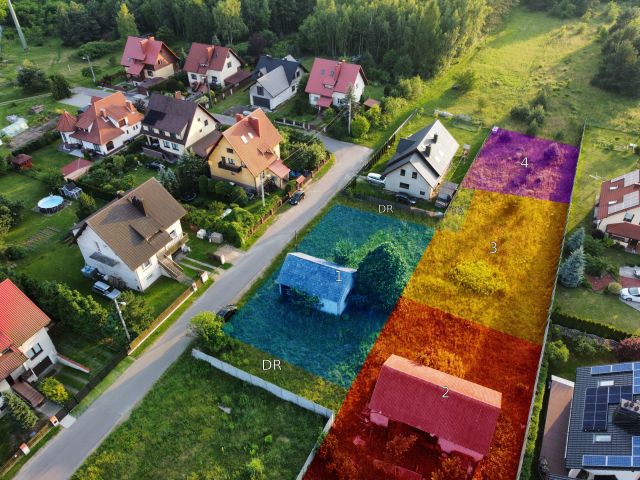 Działka budowlana Żurada Trzecia Kolonia, ul. Leśników. Zdjęcie 1