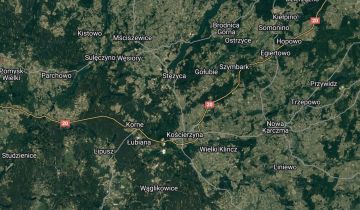 Działka inwestycyjna Kościerzyna-Wybudowanie, ul. Kościerska