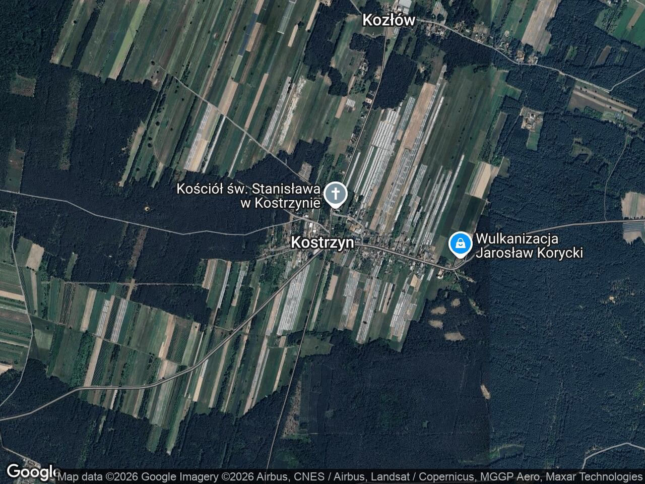 Działka rolna Kostrzyn