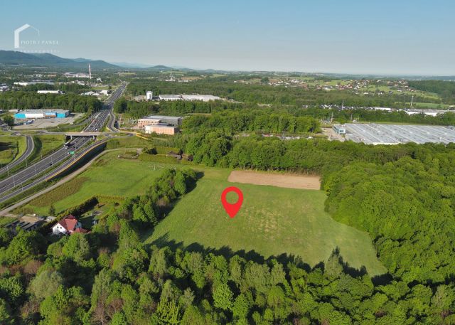 Działka inwestycyjna Bielsko-Biała, ul. Żniwna. Zdjęcie 12