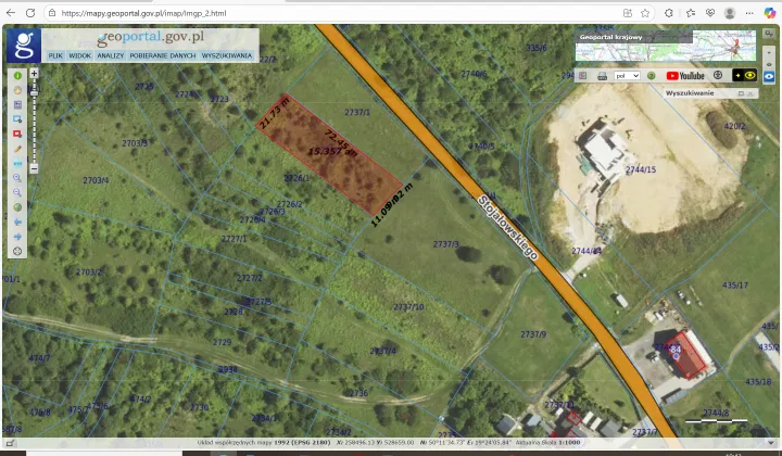 Działka budowlana Luszowice Skotnica, ul. Stojałowskiego