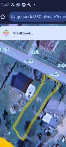 Działka rolna Miastkówek. Zdjęcie 1