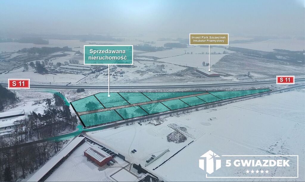 Działka inwestycyjna Szczecinek. Zdjęcie 5