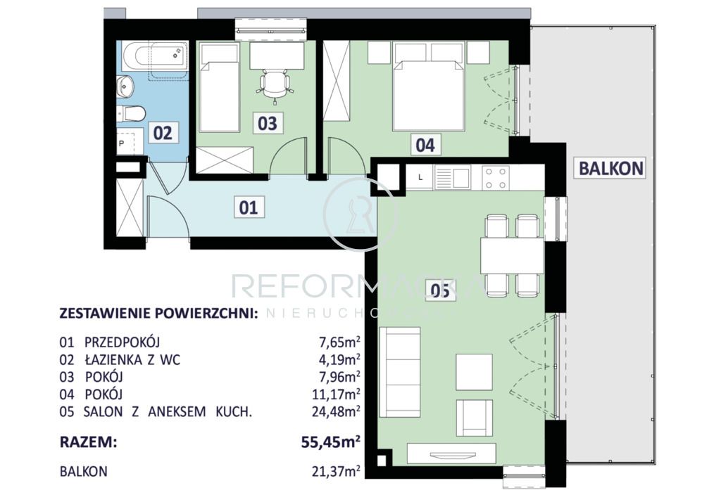 Mieszkanie 3-pokojowe Rzeszów Załęże, ul. św. Floriana. Zdjęcie 2