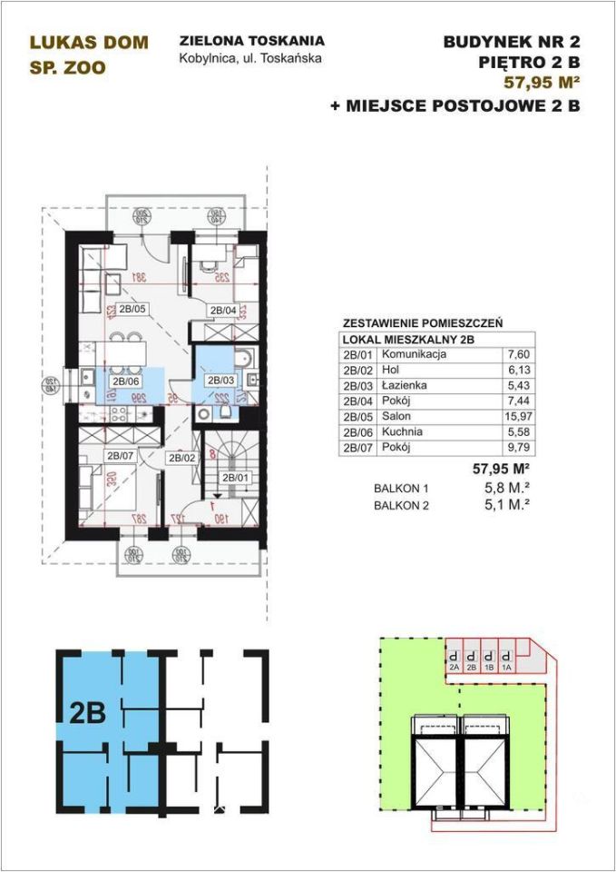 Mieszkanie 3-pokojowe Kobylnica, ul. Toskańska. Zdjęcie 5