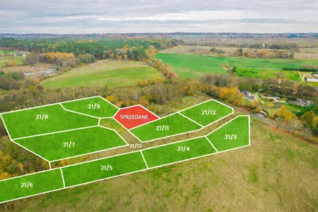 Działka budowlana Tągowie. Zdjęcie 1