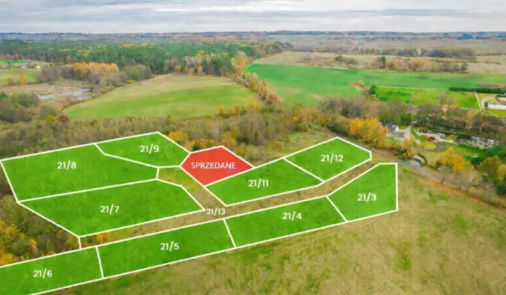 Działka budowlana Tągowie