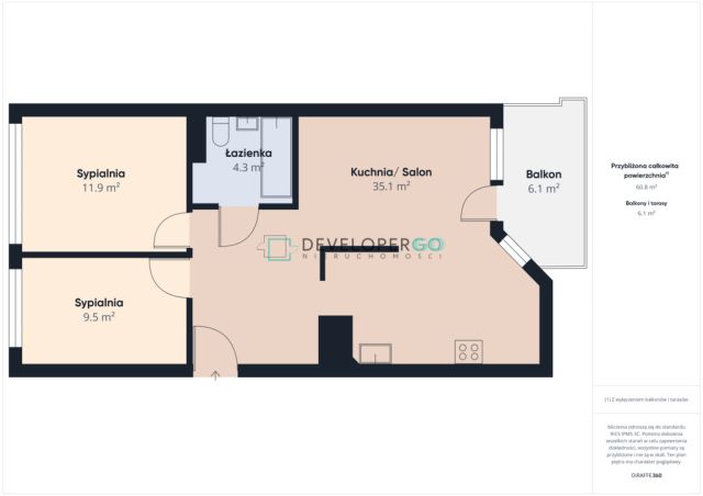 Mieszkanie 3-pokojowe Białystok Wygoda, ul. 42 Pułku Piechoty. Zdjęcie 15