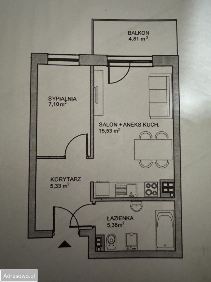Mieszkanie 2-pokojowe Słupsk Centrum, ul. Morska. Zdjęcie 13