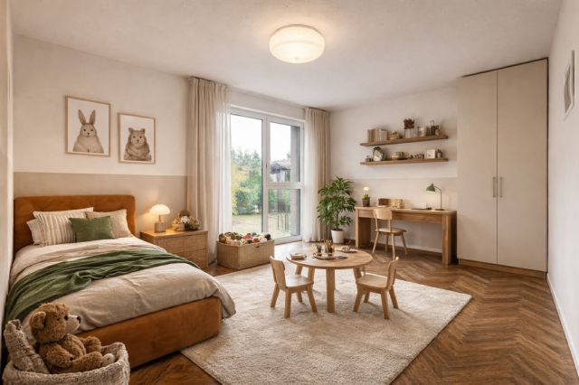 bliźniak, 4 pokoje Łódź Polesie, ul. Kirasjerów. Zdjęcie 5