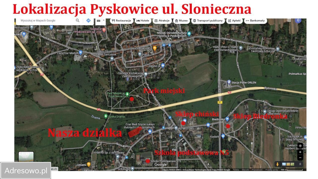 Działka budowlana Pyskowice, ul. gen. Władysława Sikorskiego. Zdjęcie 3