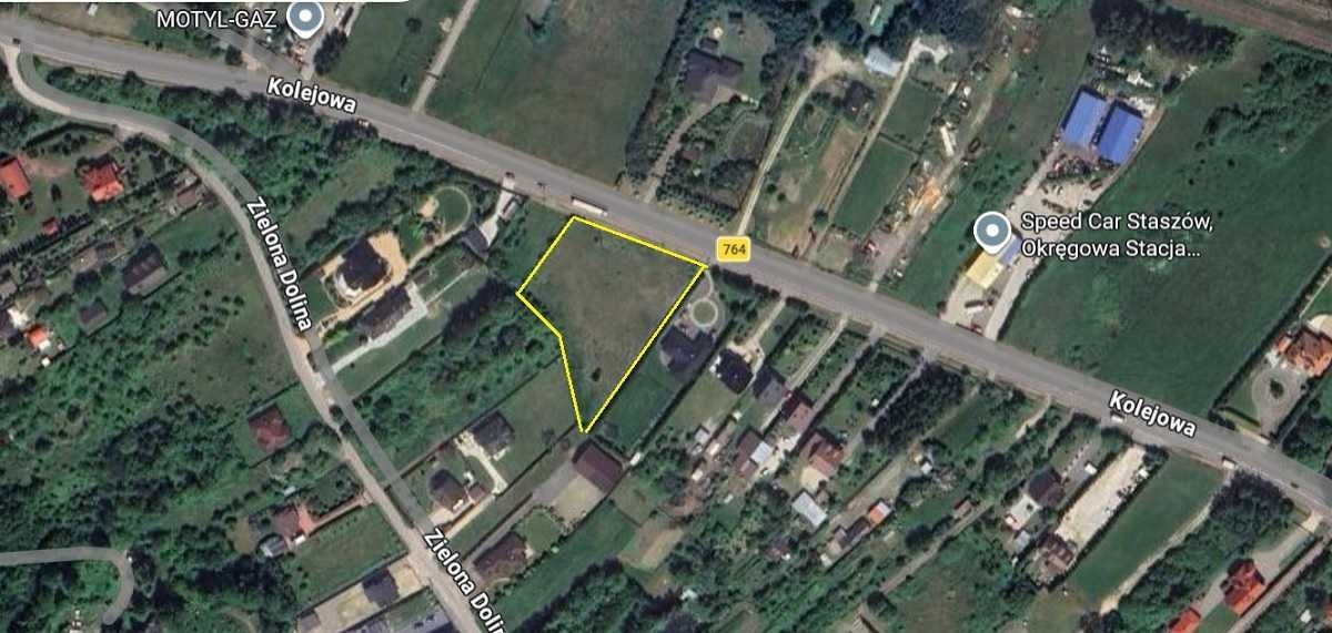 Działka rolna Staszów, ul. Kolejowa. Zdjęcie 7