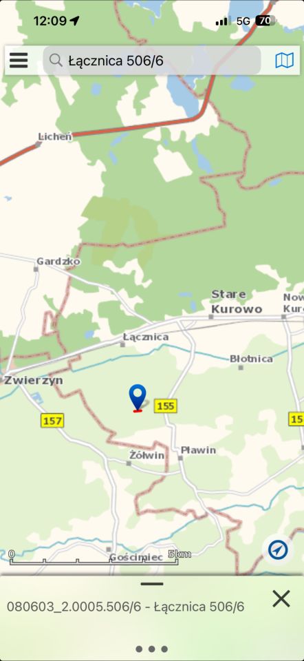 Działka budowlana Łącznica. Zdjęcie 12